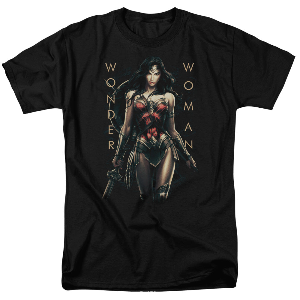 Wonder Woman Movie Armed And Dangerous Mens T Shirt Black Officially Licensed