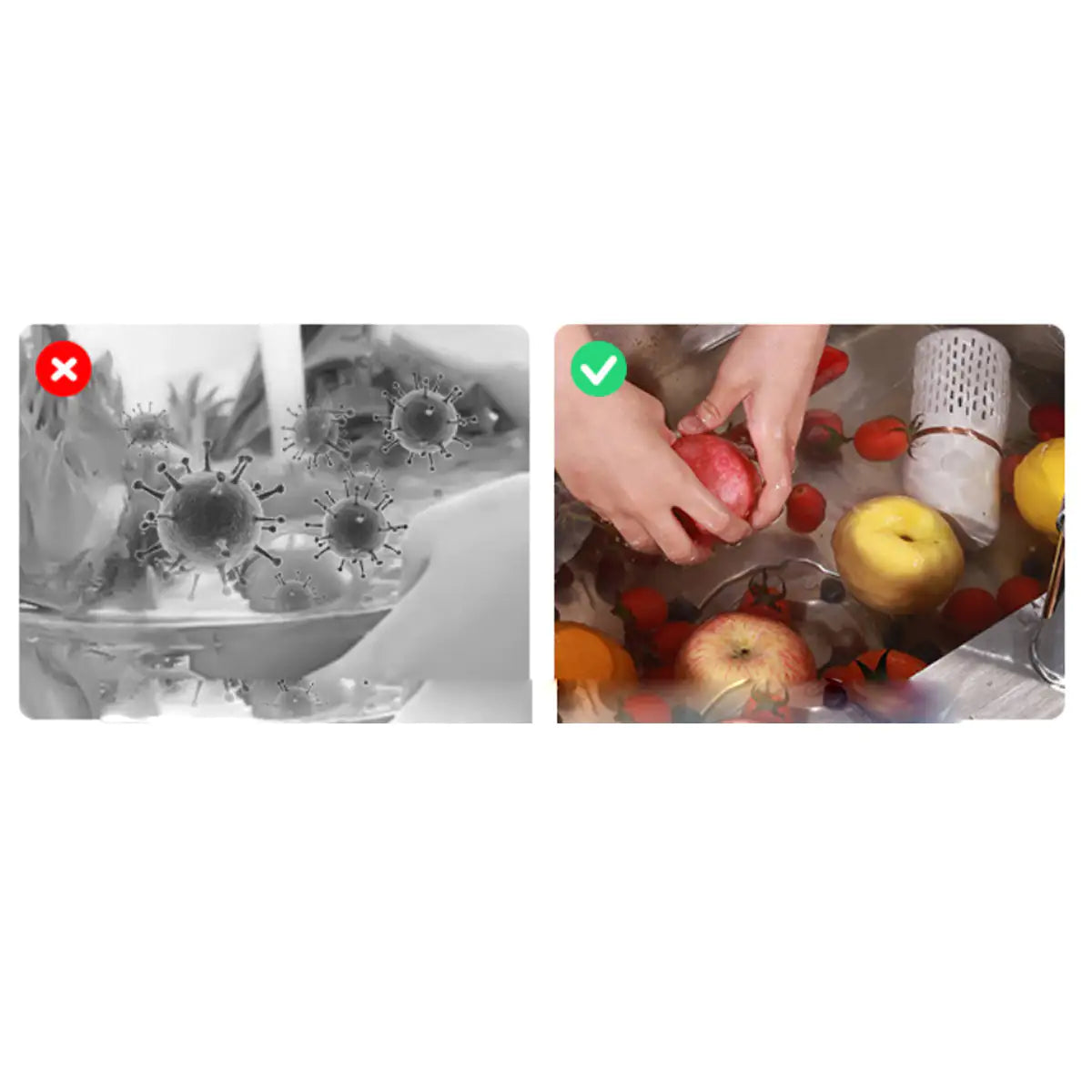 Ultrasonic Fruits And Veggie Cleaner