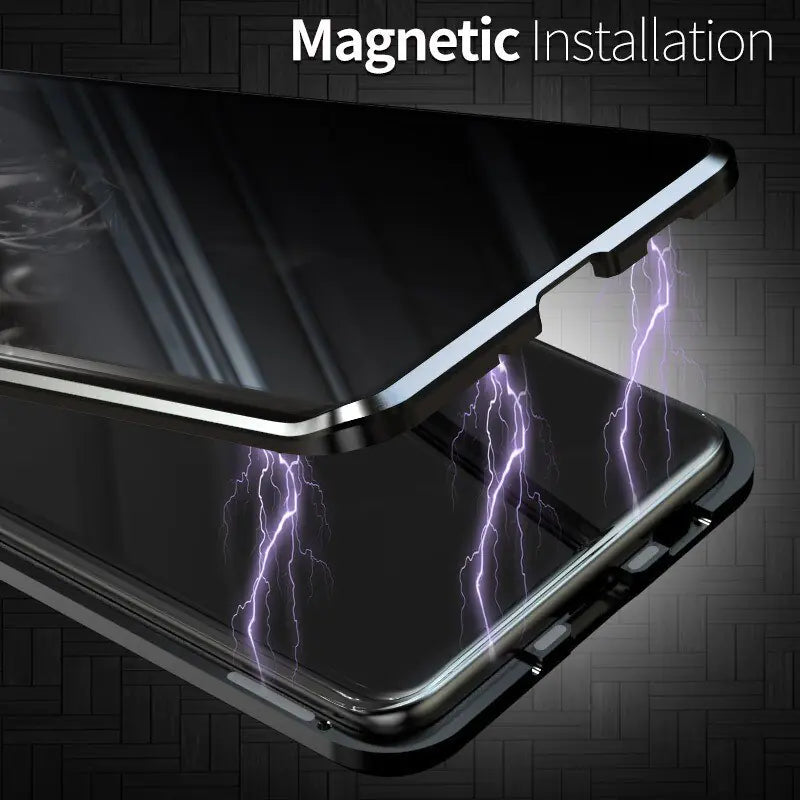 Anti-Peep Magnetic Privacy Case for Samsung Galaxy - Full Coverage Protection
