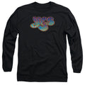 Yes Logo Mens Long Sleeve Shirt Black Officially Licensed