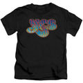 Yes Logo Juvenile Kids Youth T Shirt Black