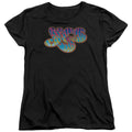Yes Logo Womens T Shirt Black
