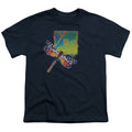 Yes Dragonfly Kids Youth T Shirt Navy Blue