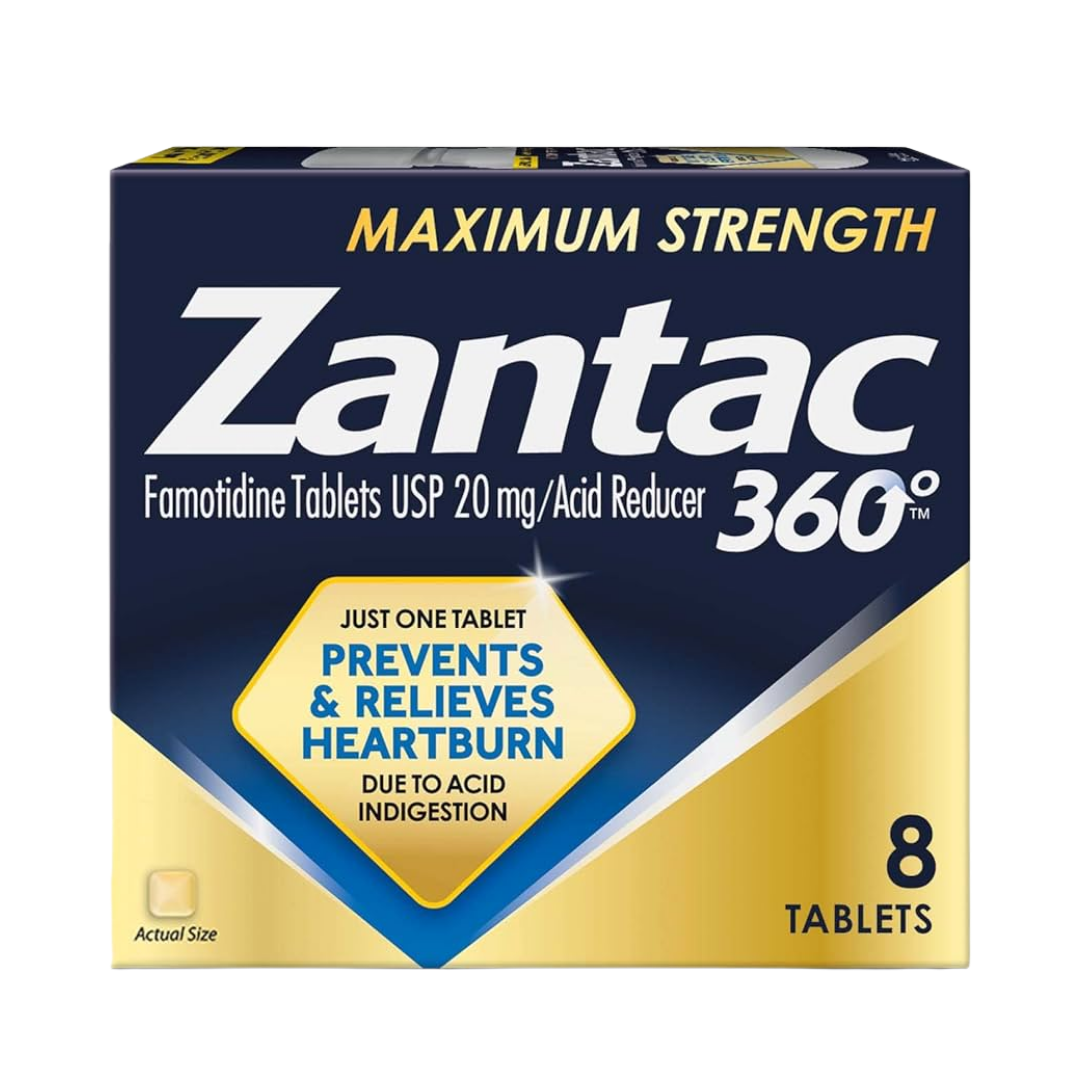 Zantac Acid Reducer Maximum Strength Tablets (8 count)