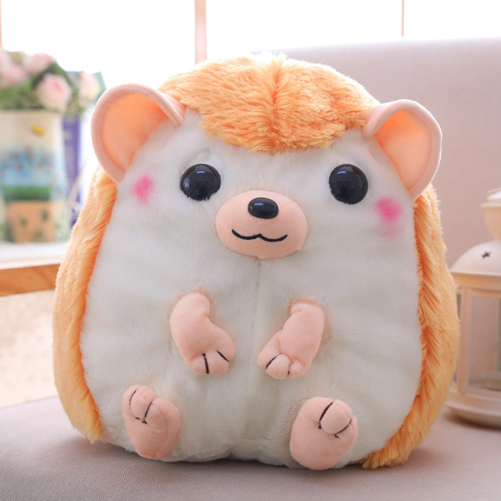 New Cute Cartoon Hedgehog Schoolbag Student Plush Toy