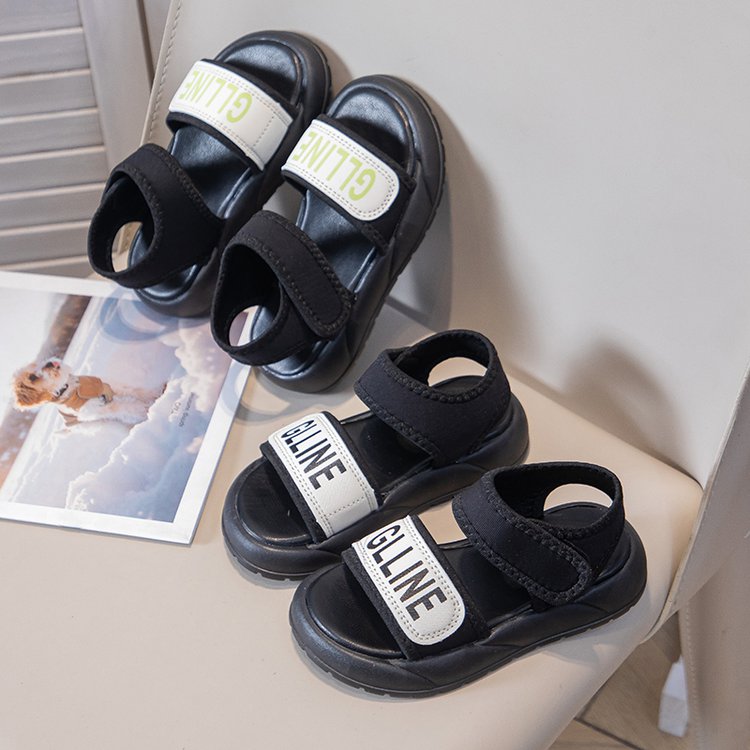 Sandals, Soft Soled Children's Beach Shoes, Summer New Fashionable Sandals, Lightweight And Non Slip Sports Sandals