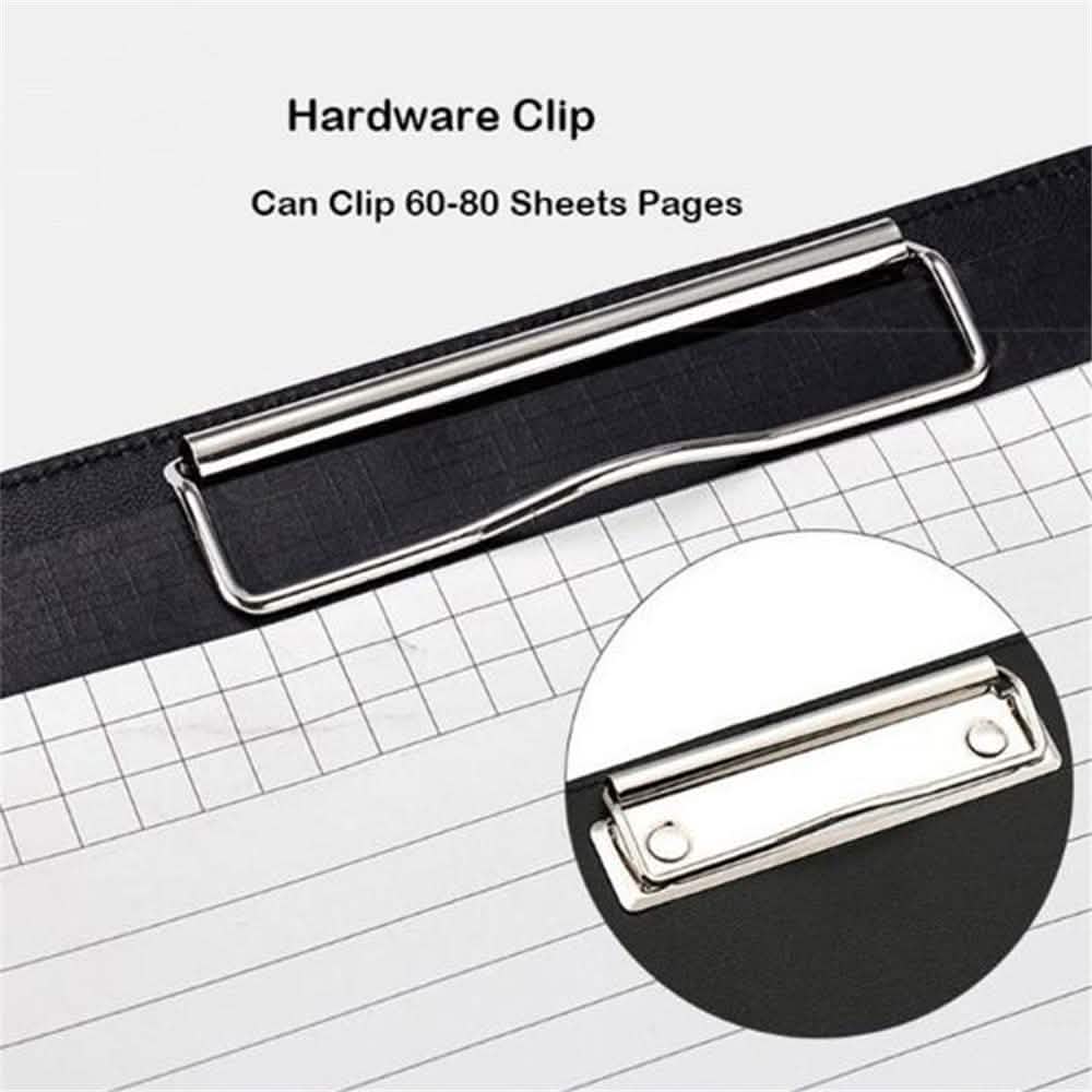 A4 Conference Folder Soft Leather Portfolio Organiser with Calculator