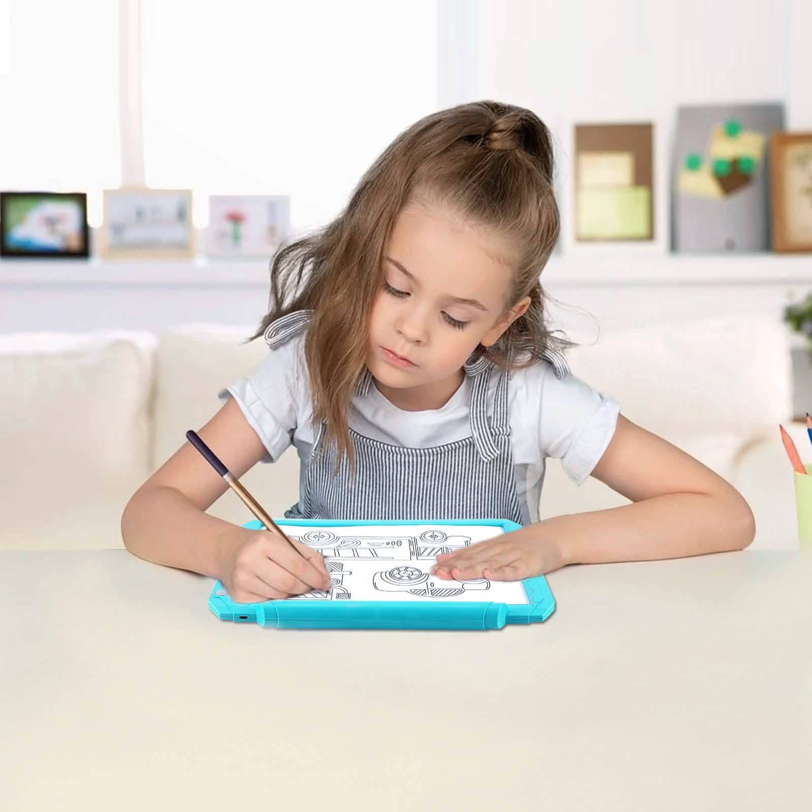 A4 Led Tracing Light Pad Box Memory Function Drawing Sketching Animation