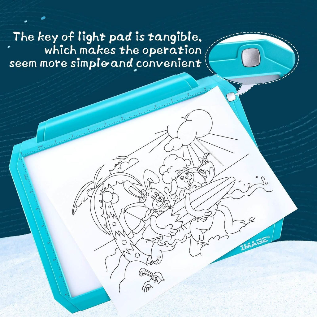 A4 Led Tracing Light Pad Box Memory Function Drawing Sketching Animation