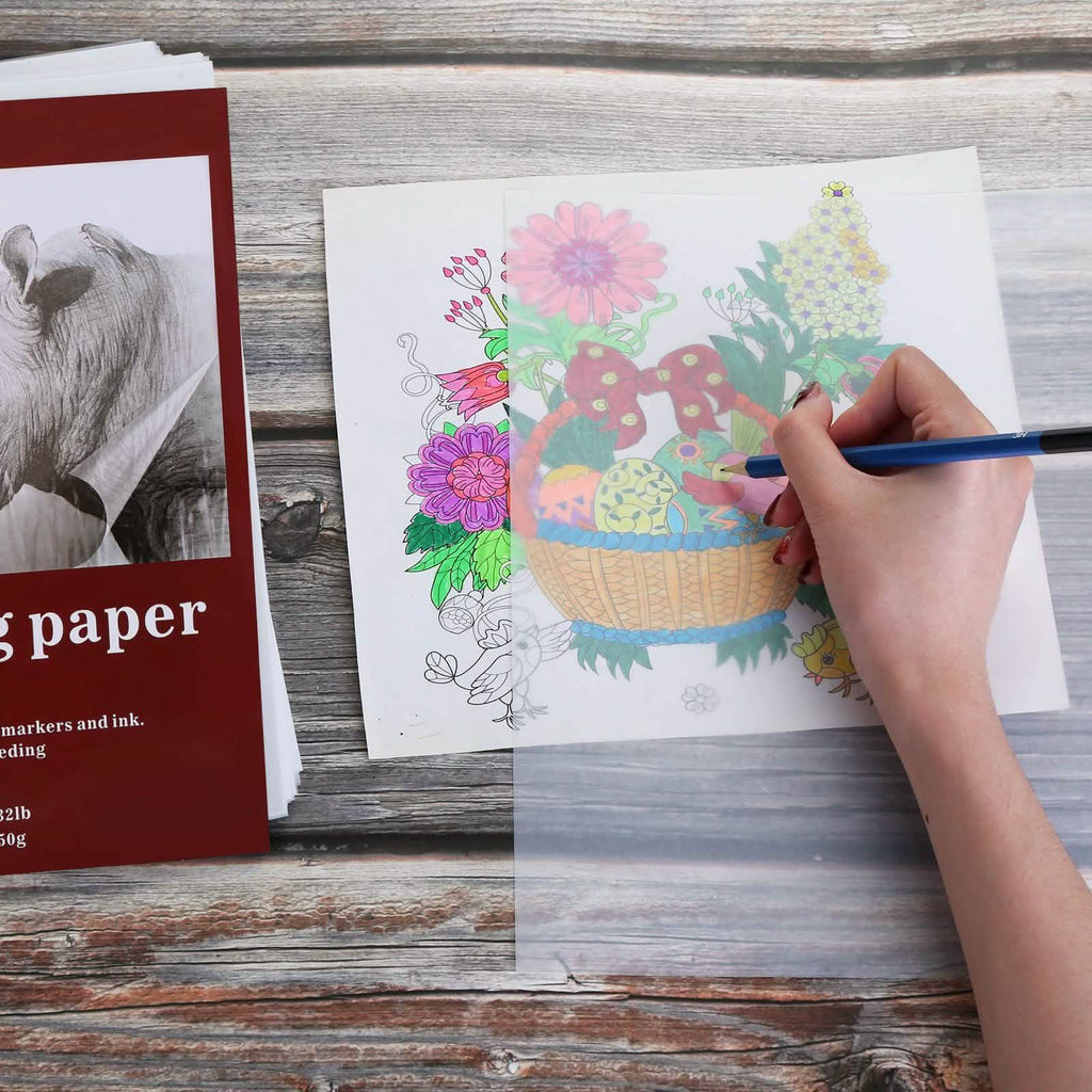 A4 Size 250 Sheets Translucent Vellum Paper for Tracing Sketching Drawing Animation