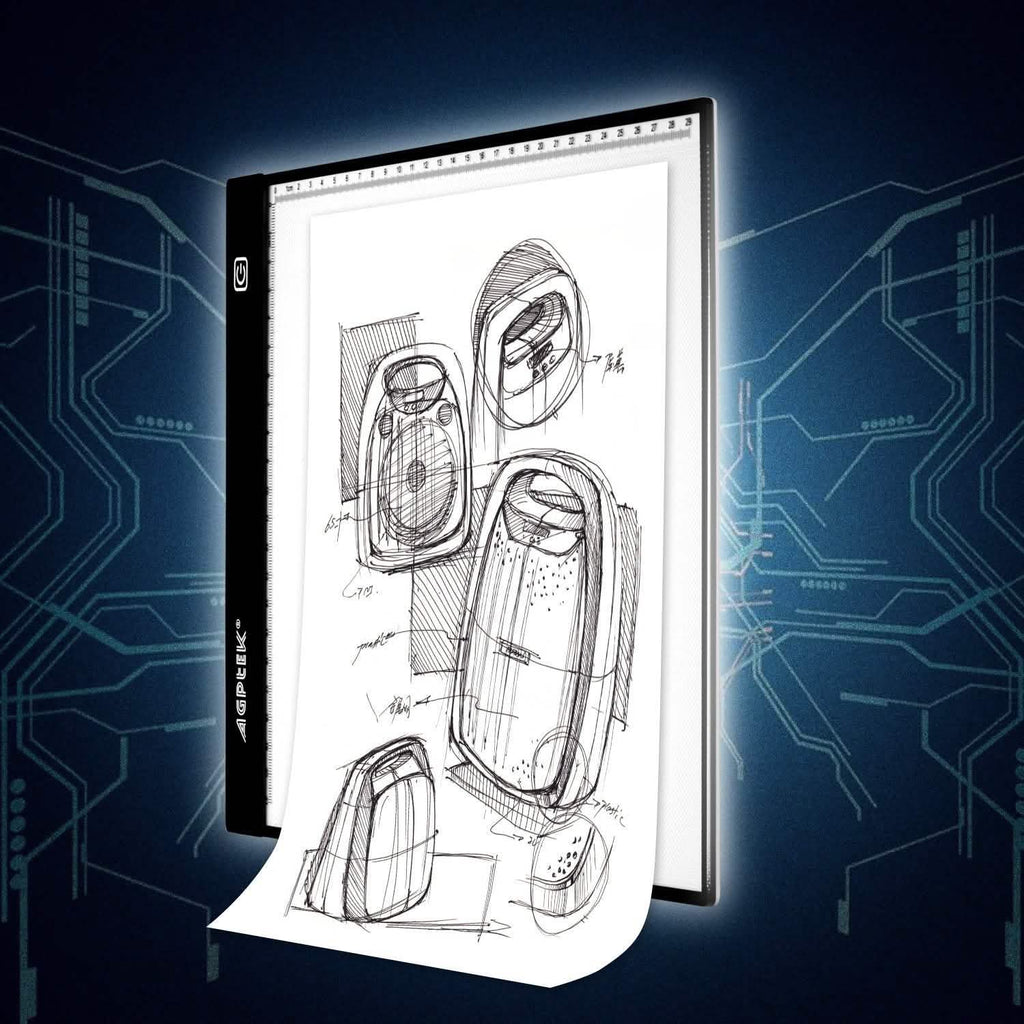 A4 Size LED Artcraft Tracing Light Pad Box Tattoo Animation Designing