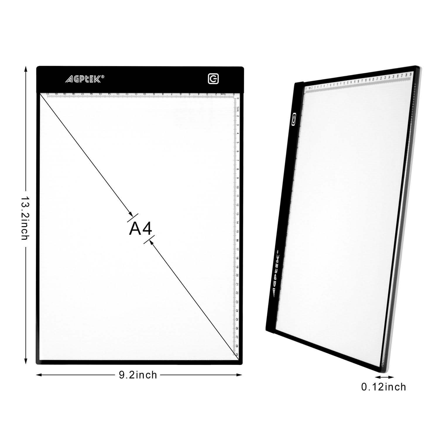A4 Size LED Artcraft Tracing Light Pad Box Tattoo Animation Designing