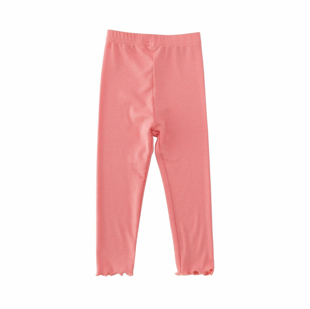 Girls' Leggings Elastic Multi Color