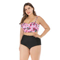 Plus Size High Waist Bikini Swimsuit