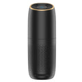 AuraPure™ Onyx & Gold Ionic Air Shield | High-Performance Portable Odor Eliminator & HEPA-Grade Ionizer for Car, Home, and Office