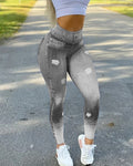 Denim Leggings Plus Size Sexy Sports
