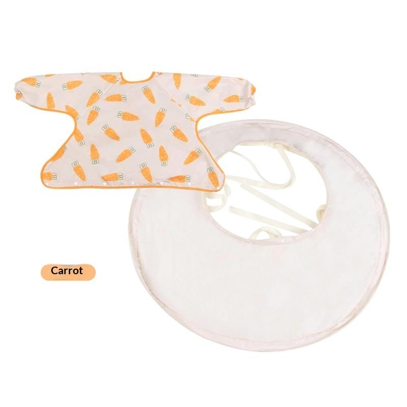 All-in-one Anti-dirt Bib For Baby Dining Tables