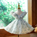 New Floral Princess Dress For Flower Girlssimple And Adorable For Kids Birthdays