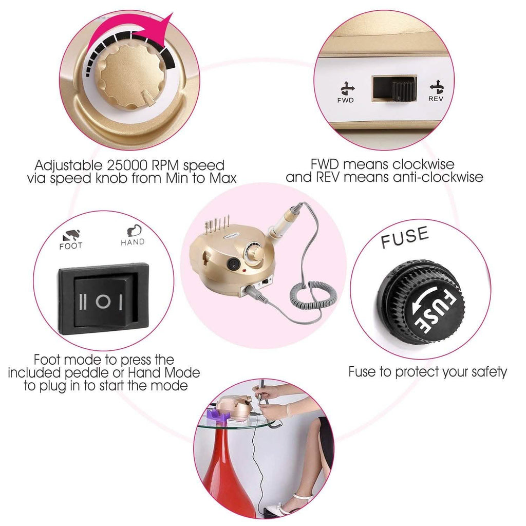 Acrylic Nail Drill Machine