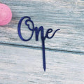 Acrylic One Cake Topper Top Cake One Cake Topper Birthday Cake Topper Double Sided For Anniversaries And Parties  Birthday Party Cupcake Toppers Flags Wedding Baby Shower Supplies Lovely Baking Dessert Decorations