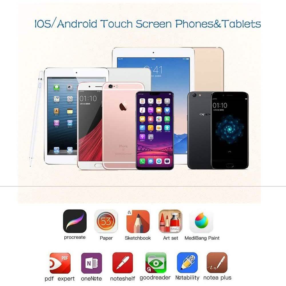 Active Stylus Digital Pen for Touch Screens