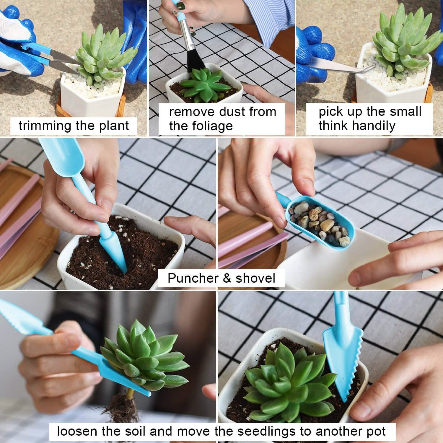 Adjustable 3-Head Grow Lights for Indoor Plants with Timer