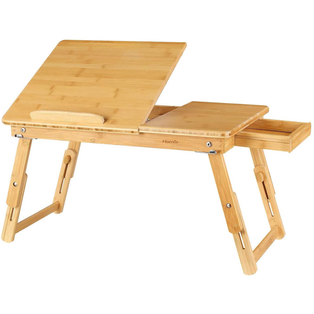 Adjustable Bamboo Laptop Desk