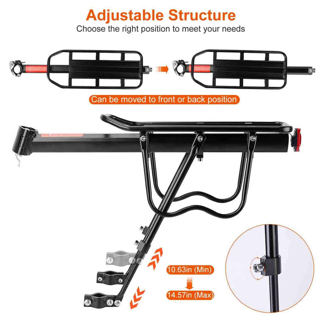 Adjustable Bike Cargo Rack