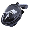 Adjustable Full-Face Snorkel with Attachment for Sports Camera