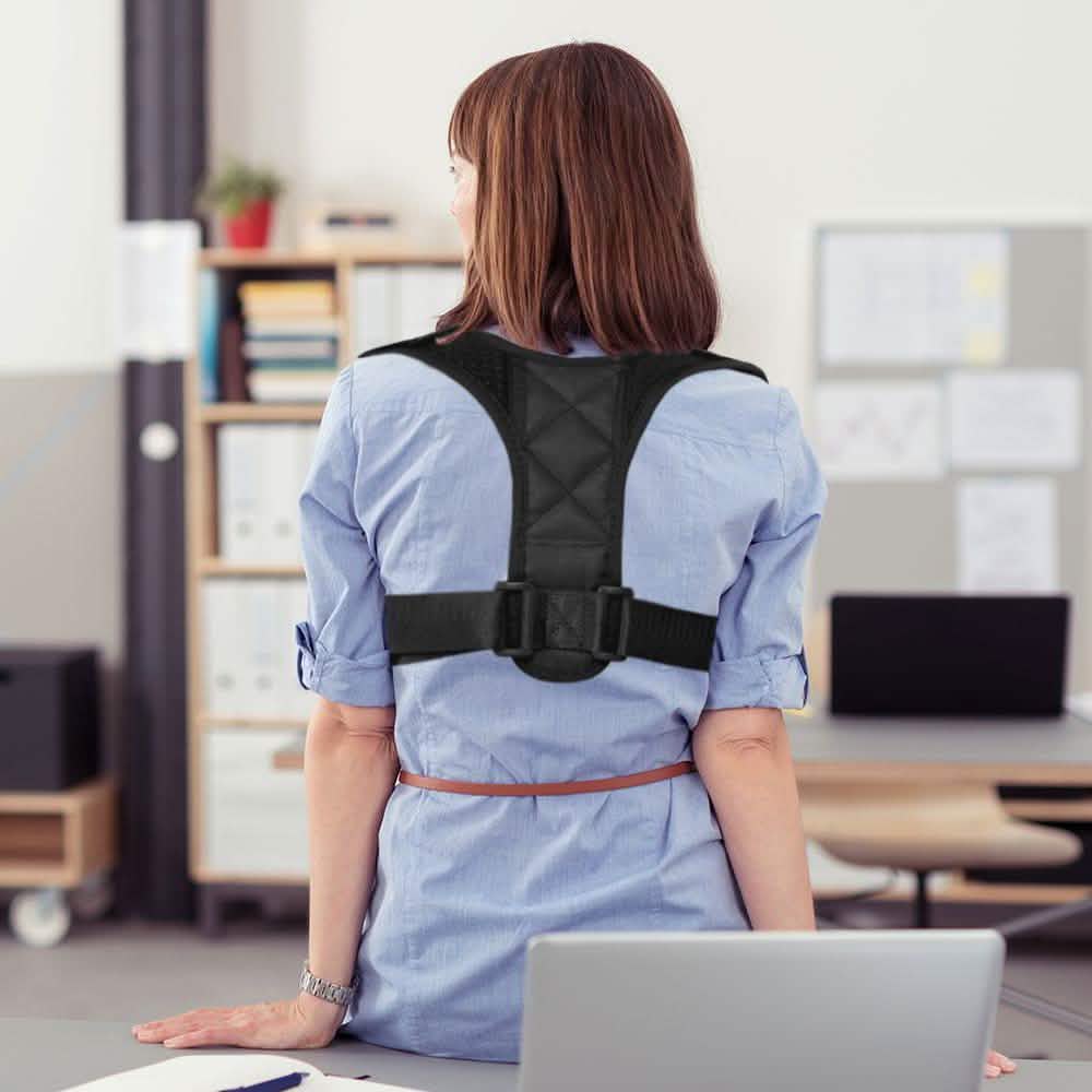 Adjustable Posture Clavicle Support Corrector Back Shoulders Brace