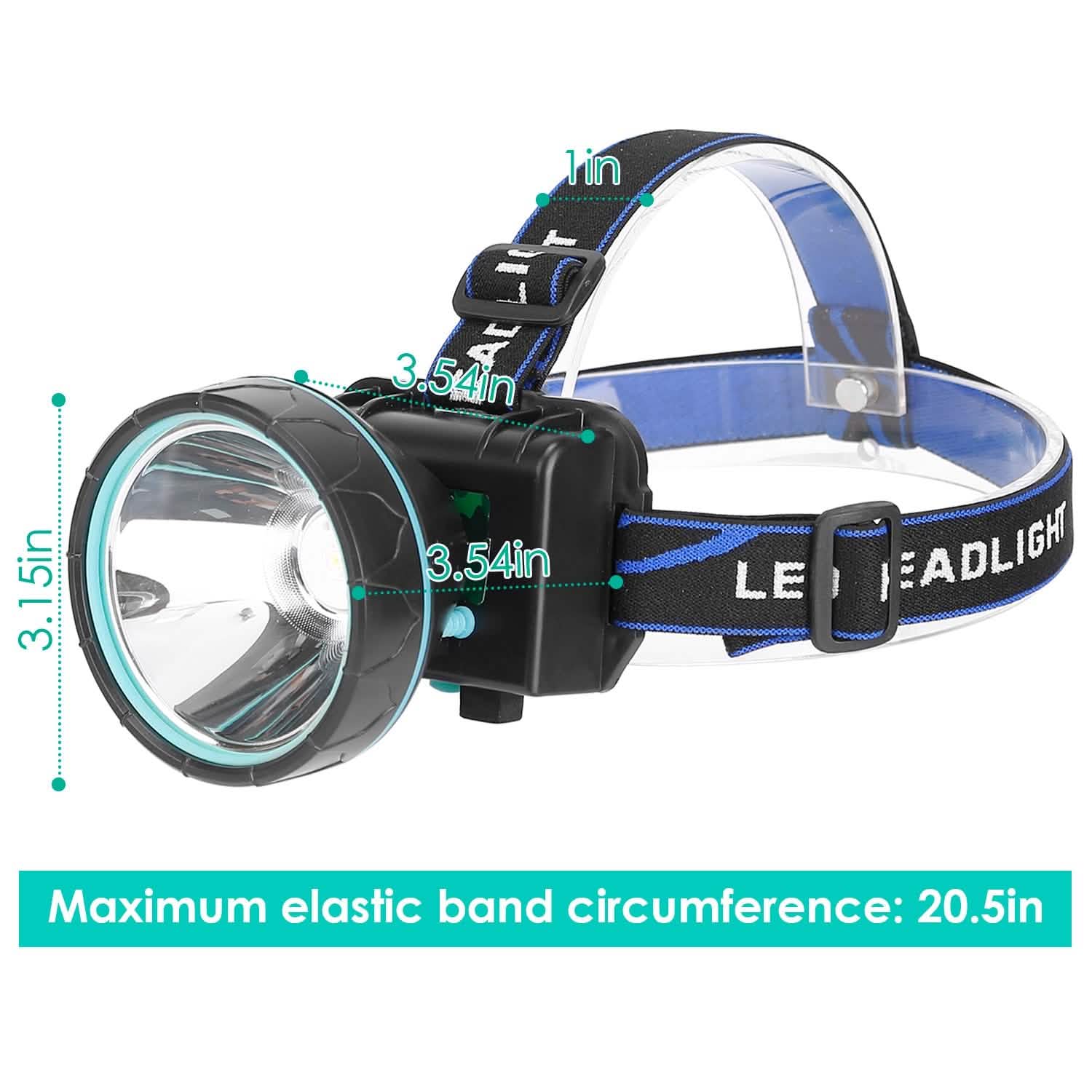 Adjustable Rechargeable LED Spotlight Headlight
