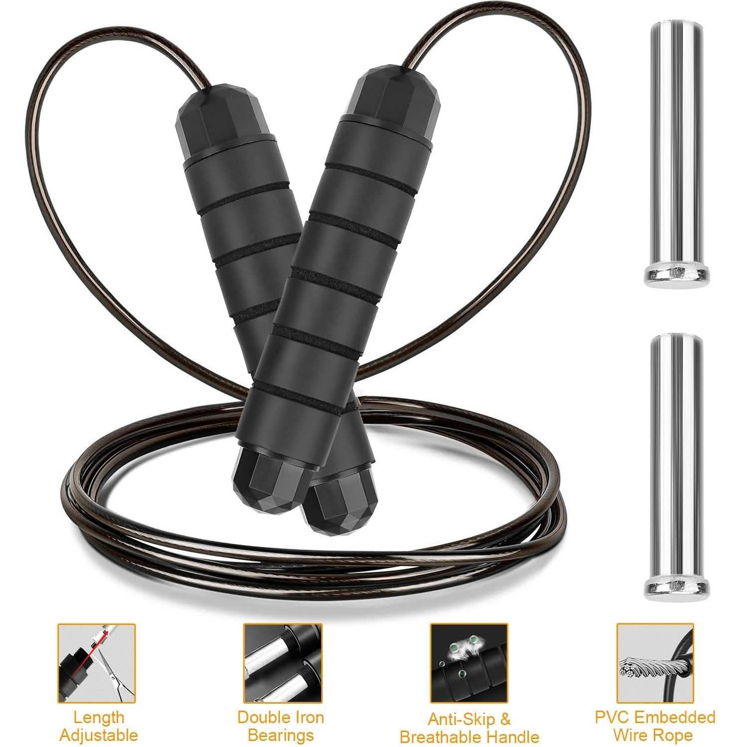 Adjustable Steel Wire Jumping Ropes