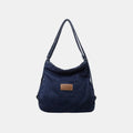 Adjustable Strap Denim Shoulder Bag