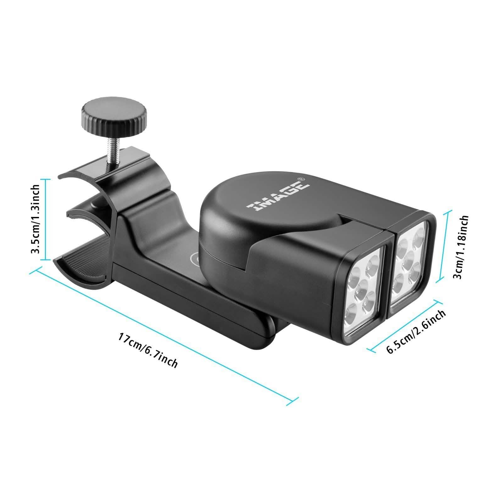Adjustable Super Bright BBQ Grill Lights 360 Degree Rotation Cooking Camping