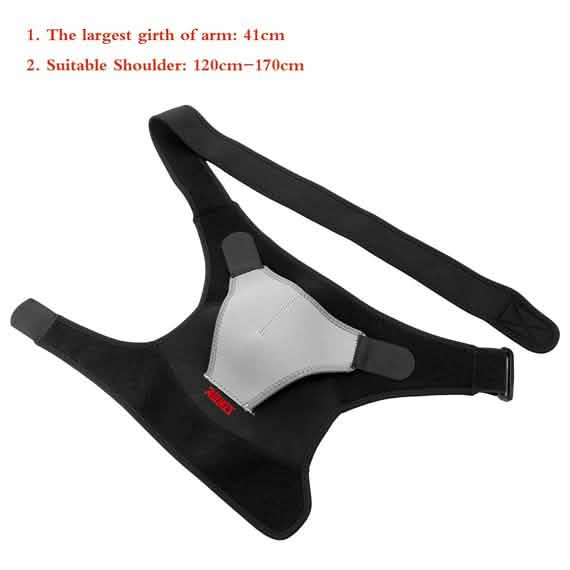 Adlikes Shoulder Support Adjustable Shoulder Wrap Belt Band Gym Sport Brace