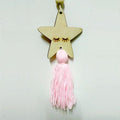Adorable Sleepy Eye Eyelash Kids Room Decoration Crafts Wood  Wall Hanging Stars Decorative Beads Tassel Photography Props Gift For Kids Bedroom Decor Makeup Sticker For Girls Room Wall Art