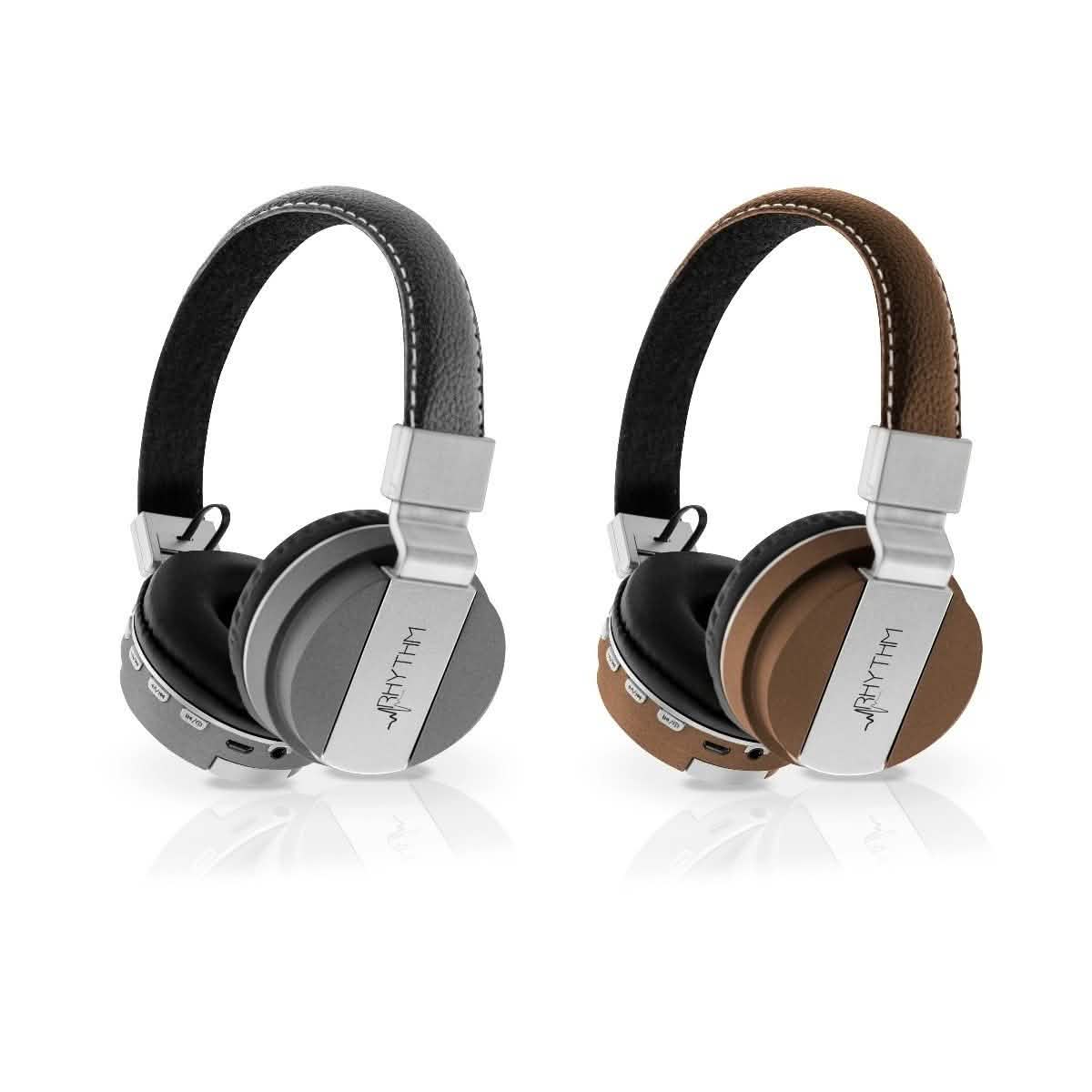 Aduro Pop Soul Leather Wireless Headphones