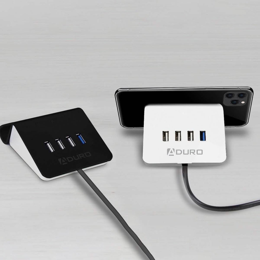 Aduro PowerUp 4-Port USB Charging Station and Stand
