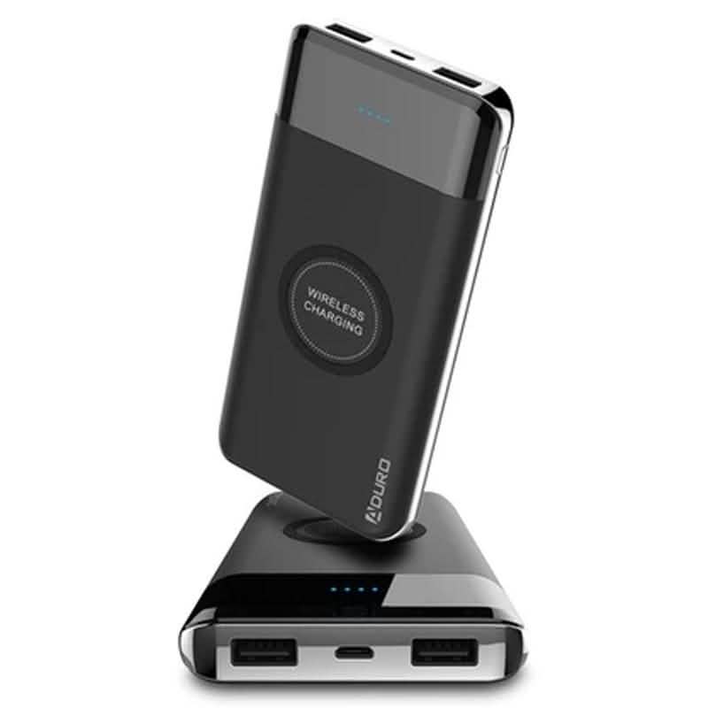 Aduro PowerUp Wireless Charging 10,000mAh Dual-USB Backup Battery