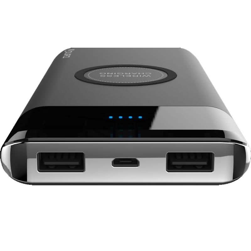 Aduro PowerUp Wireless Charging 10,000mAh Dual-USB Backup Battery