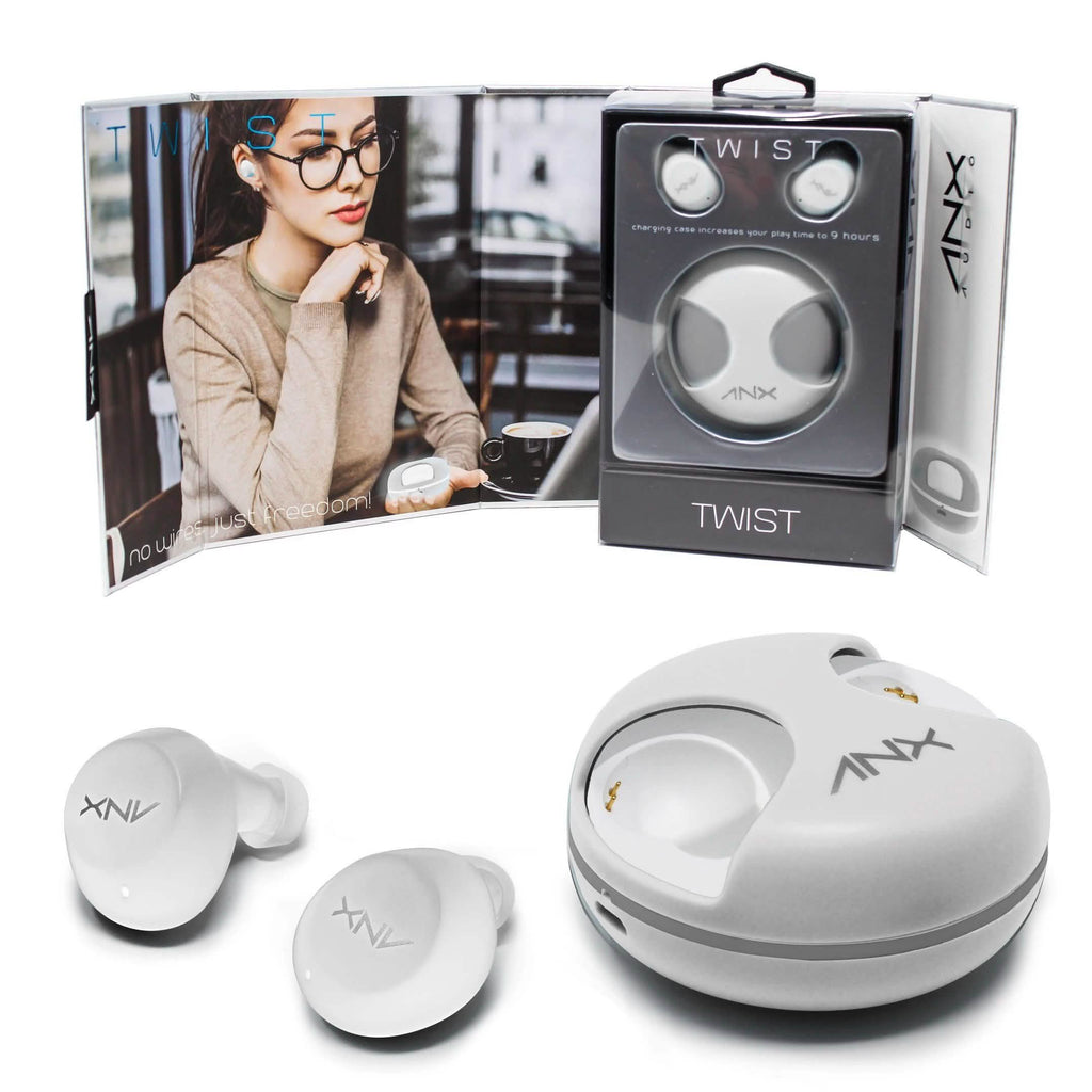 Aduro Twist True Wireless Earbuds with Charging Case