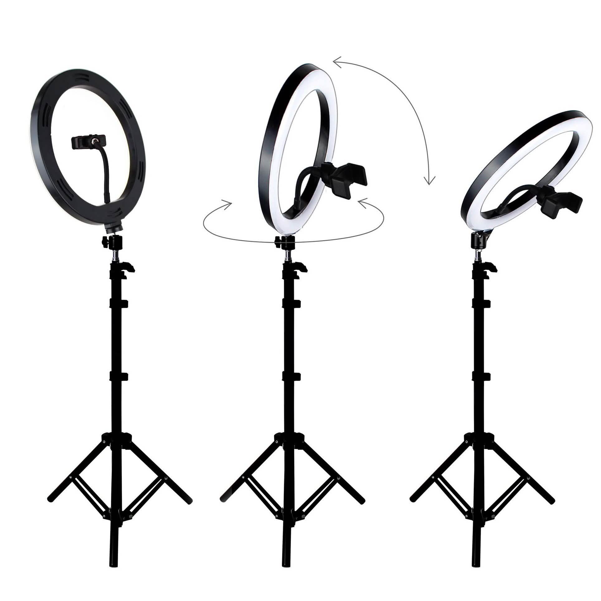 Aduro U-Stream Home Streaming Studio with 10" Ring Light and Tripod