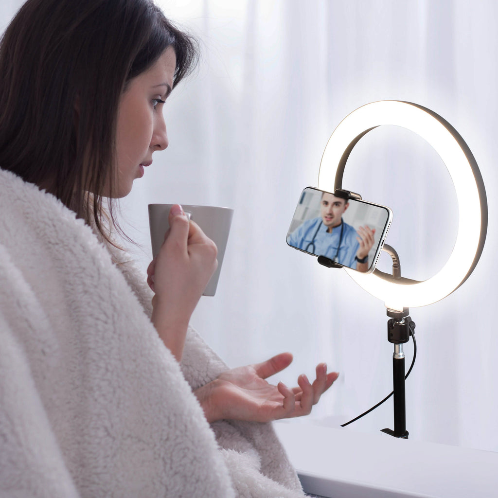Aduro U-Stream Home Streaming Studio with 10" Ring Light and Tripod