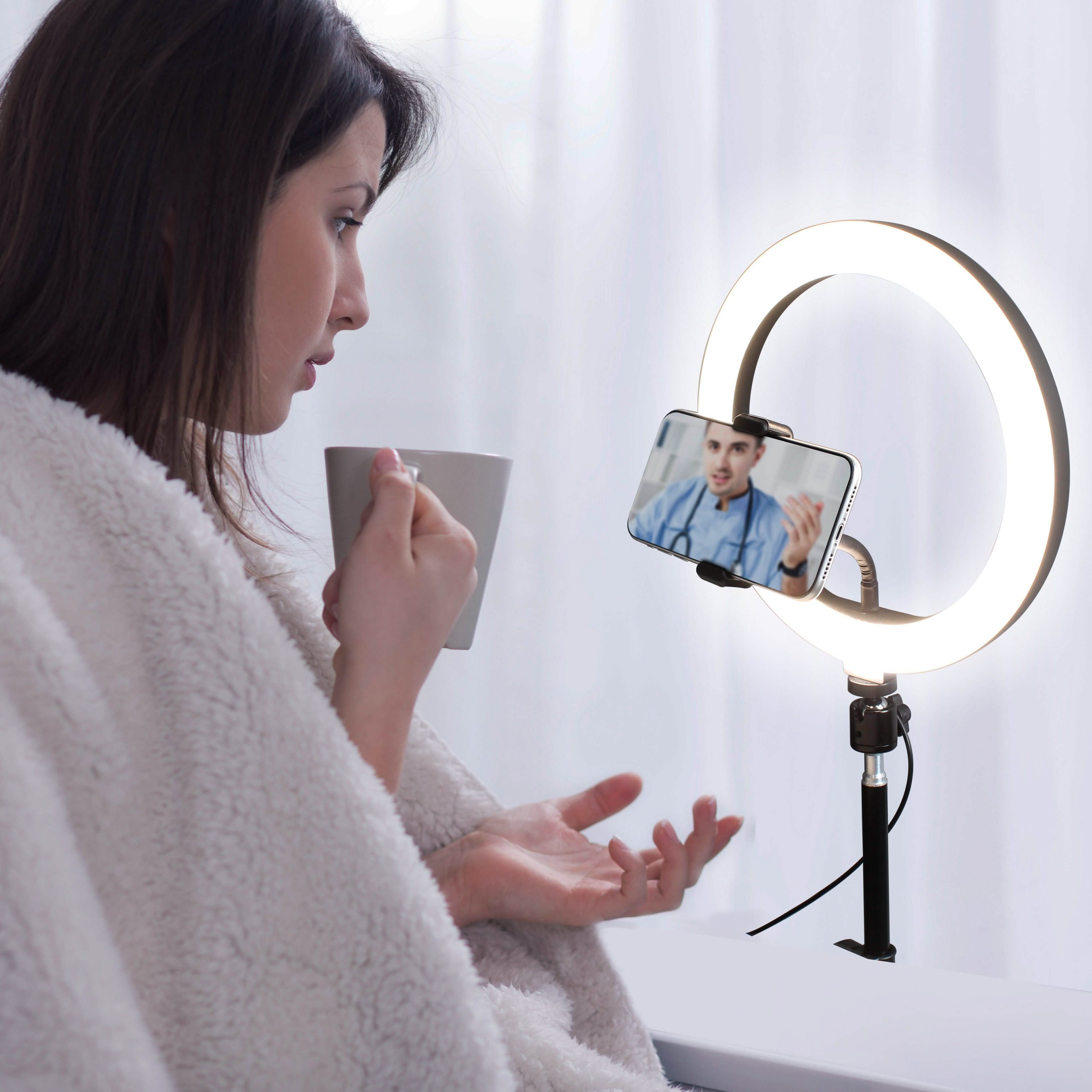 Aduro U-Stream Home Streaming Studio with 10" Ring Light and Tripod