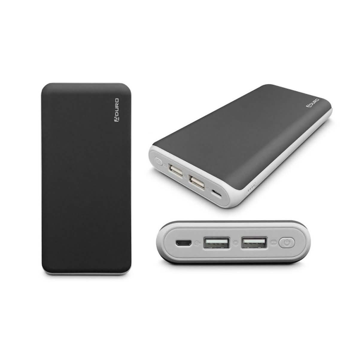 Aduro Ultraboost 20,000mAh Dual USB Backup Battery