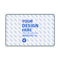 Create Your Own Flannel Absorbent Non-slip Easy-care Floor Mat