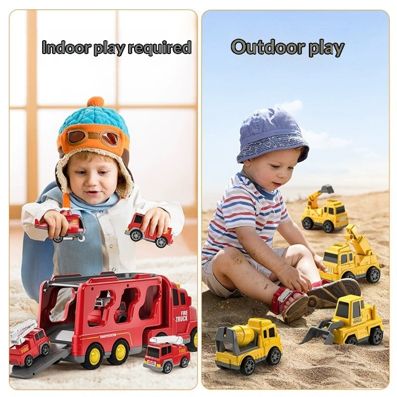Engineering Vehicle Toy For Kids With Lights And Music