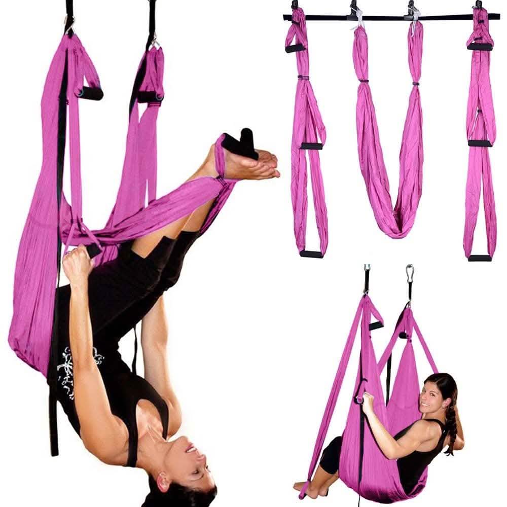 Aerial Yoga Swing Hammock Anti Gravity Fitness Inversion Yoga Trapeze Sling Prop