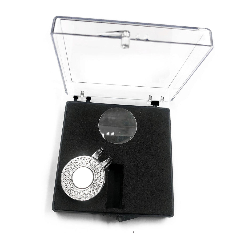 Acrylic Transparent Mark Coin Fork Cap Clip Set Gift Box