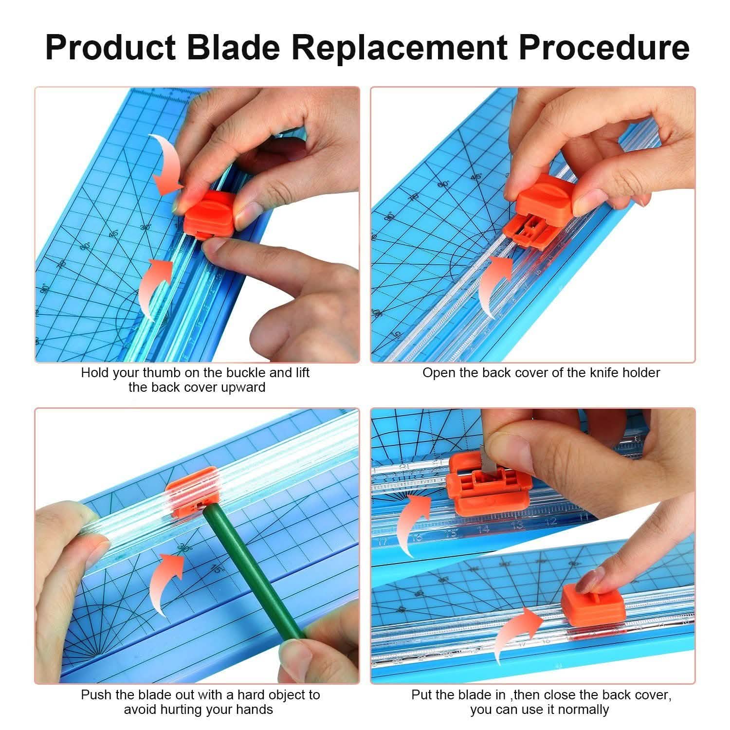 AGPTEK 12" A4 Paper Cutter Trimmer